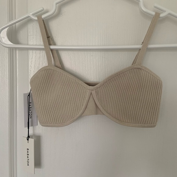 Aritzia Babaton sculpt knit bra top - Picture 2 of 4
